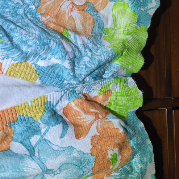 Cathy Daniels Multicolor Floral Top - Picture 3 of 9